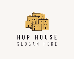 Traditional Housing Structure logo design