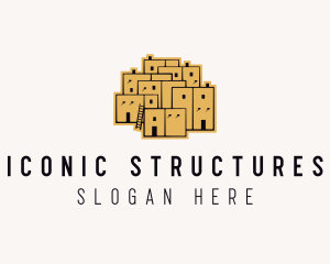 Traditional Housing Structure logo design