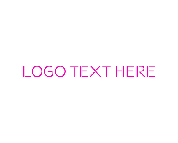 Hot Pink logo example 1