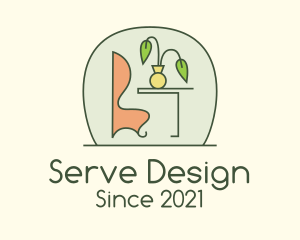 Home Plant Desk logo design