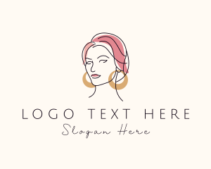 Elegant Woman Jeweler  logo