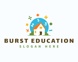 Kindergarten School Education logo design