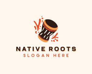 Native African Djembe logo