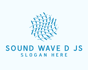 Abstract Modern Waves Startup logo design