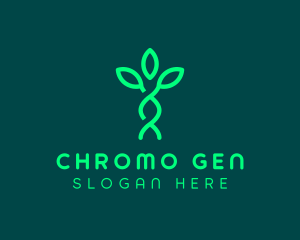 Biotech DNA Plant logo design