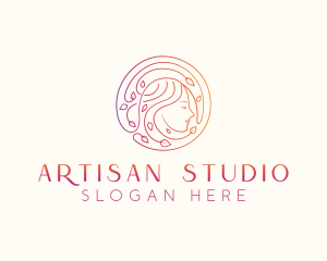 Natural Beauty Cosmetics logo design