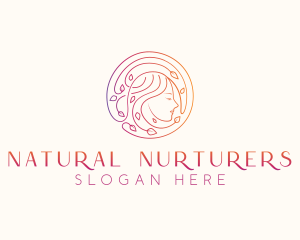 Natural Beauty Cosmetics logo design