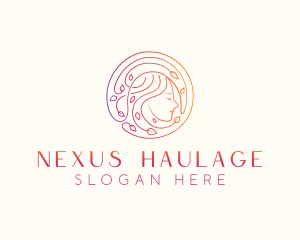 Natural Beauty Cosmetics logo design