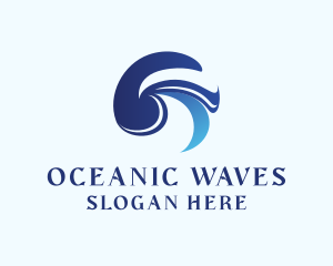 Aquatic Wave Ocean logo