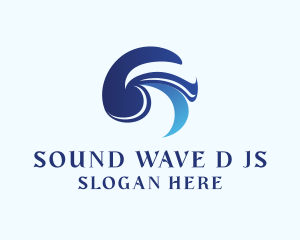 Aquatic Wave Ocean logo design