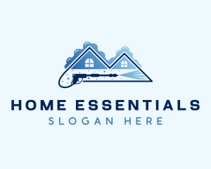 Home Pressure Washing logo design