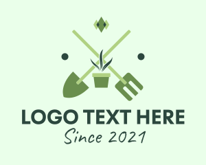 Gardening Tools Landscaping logo