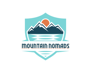 Travel Getaway Mountain logo design