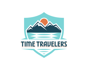 Travel Getaway Mountain logo design