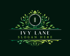 Natural Leaf Salon logo design