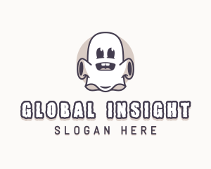 Ghost Halloween Costume Logo
