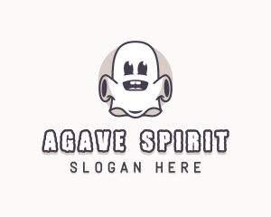 Ghost Halloween Costume logo design