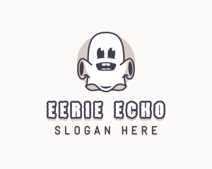 Ghost Halloween Costume logo design