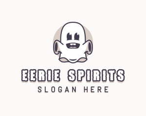 Ghost Halloween Costume logo design