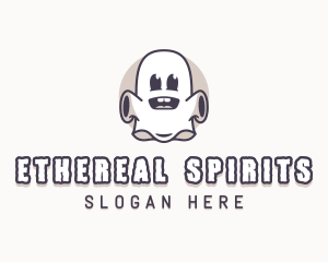 Ghost Halloween Costume logo design