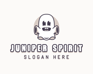 Ghost Halloween Costume logo design