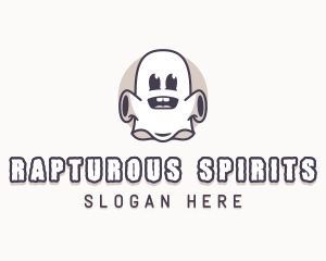 Ghost Halloween Costume logo design