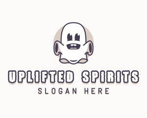 Ghost Halloween Costume logo design