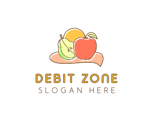 Fruit Food Grocery logo design