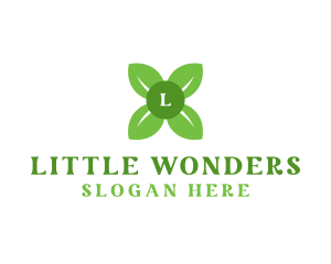 Natural Flower Petals logo design