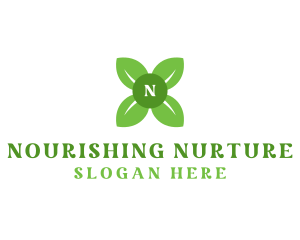 Natural Flower Petals logo design