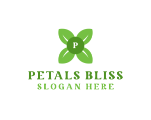 Natural Flower Petals logo design