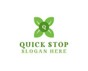 Natural Flower Petals logo design