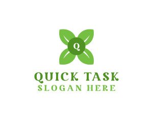 Natural Flower Petals logo design