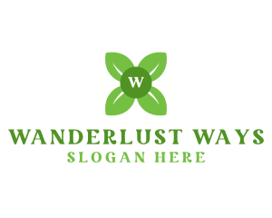 Natural Flower Petals logo design