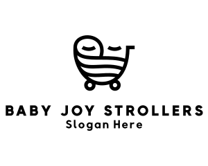 Mom Baby Carriage logo