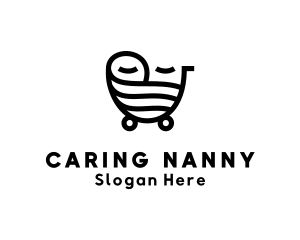 Mom Baby Carriage logo