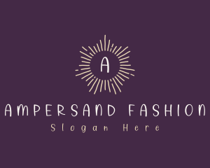 Sun Ray Fashion Boutique logo design