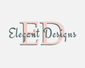 Elegant Feminine Studio logo design