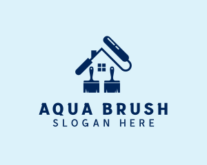 Paint Brush Refurbish logo design