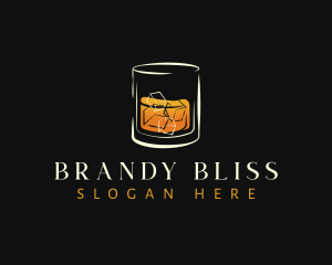 Bourbon Liquor Bar logo design