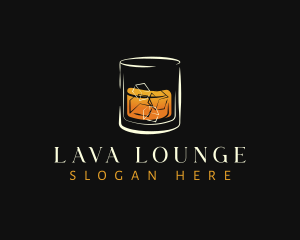 Bourbon Liquor Bar logo design