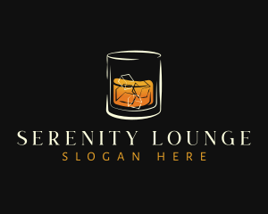 Bourbon Liquor Bar logo design