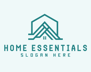 Roof Home Improvement logo design