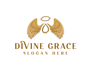 Holy Angel Wings logo design