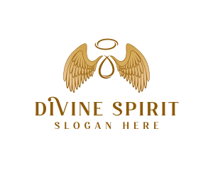 Holy Angel Wings logo