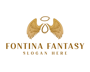 Holy Angel Wings logo design