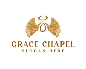 Holy Angel Wings logo design