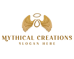 Holy Angel Wings logo design