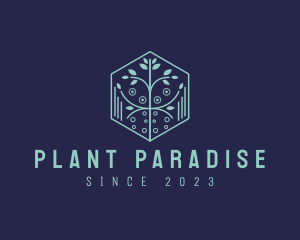 Eco Nature Plant Tree logo design