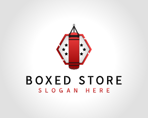 Boxing Training Workout logo design